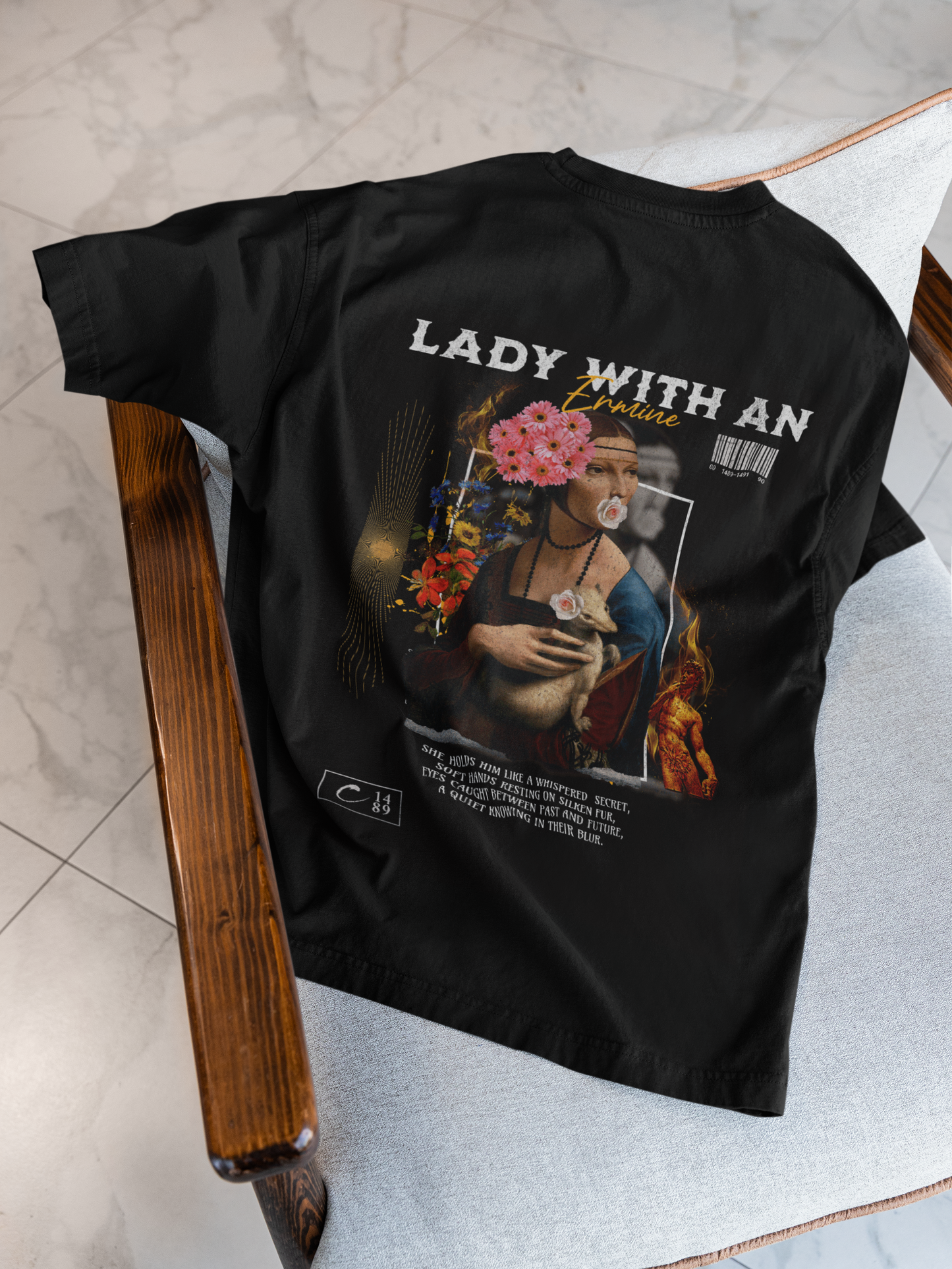 Collision No. III – Lady with an Ermine